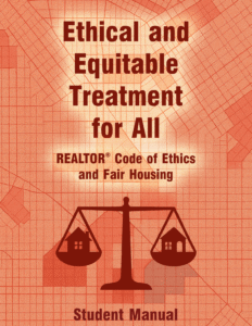 Ethical & Equitable Treatment for All: CODE OF ETHICS AND FAIR HOUSING (ZOOM) @ ZOOM